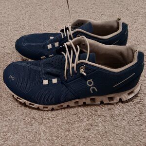On Cloud Women's Deep Blue Running Sneakers